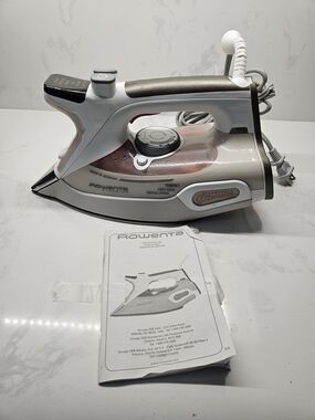 Rowenta DW9081 Steamium 1800Watt Professional Steam Iron with LCD screen
